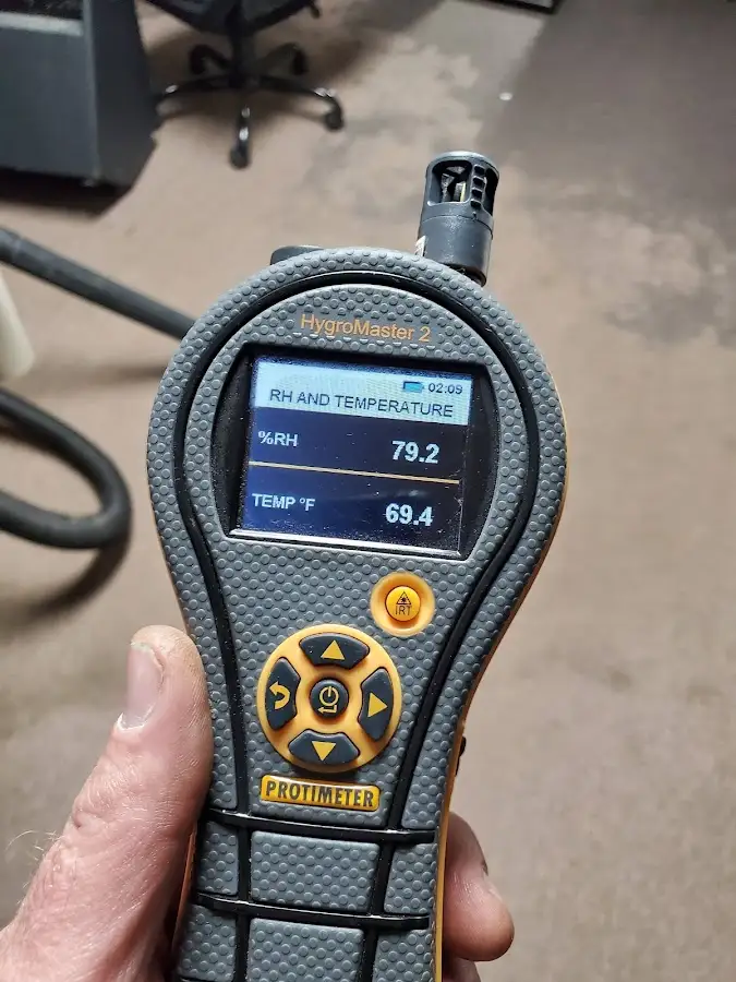 Moisture meter humidity assessment for Mold Remediation & Removal in Deerfield